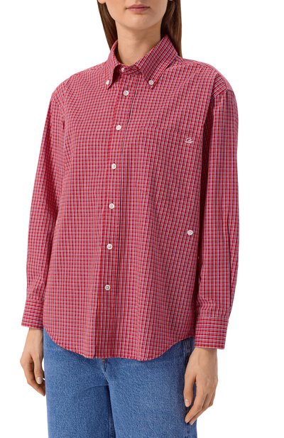 Хлопковая рубашка DUNST, арт. UDSH6A115R2, фото 3