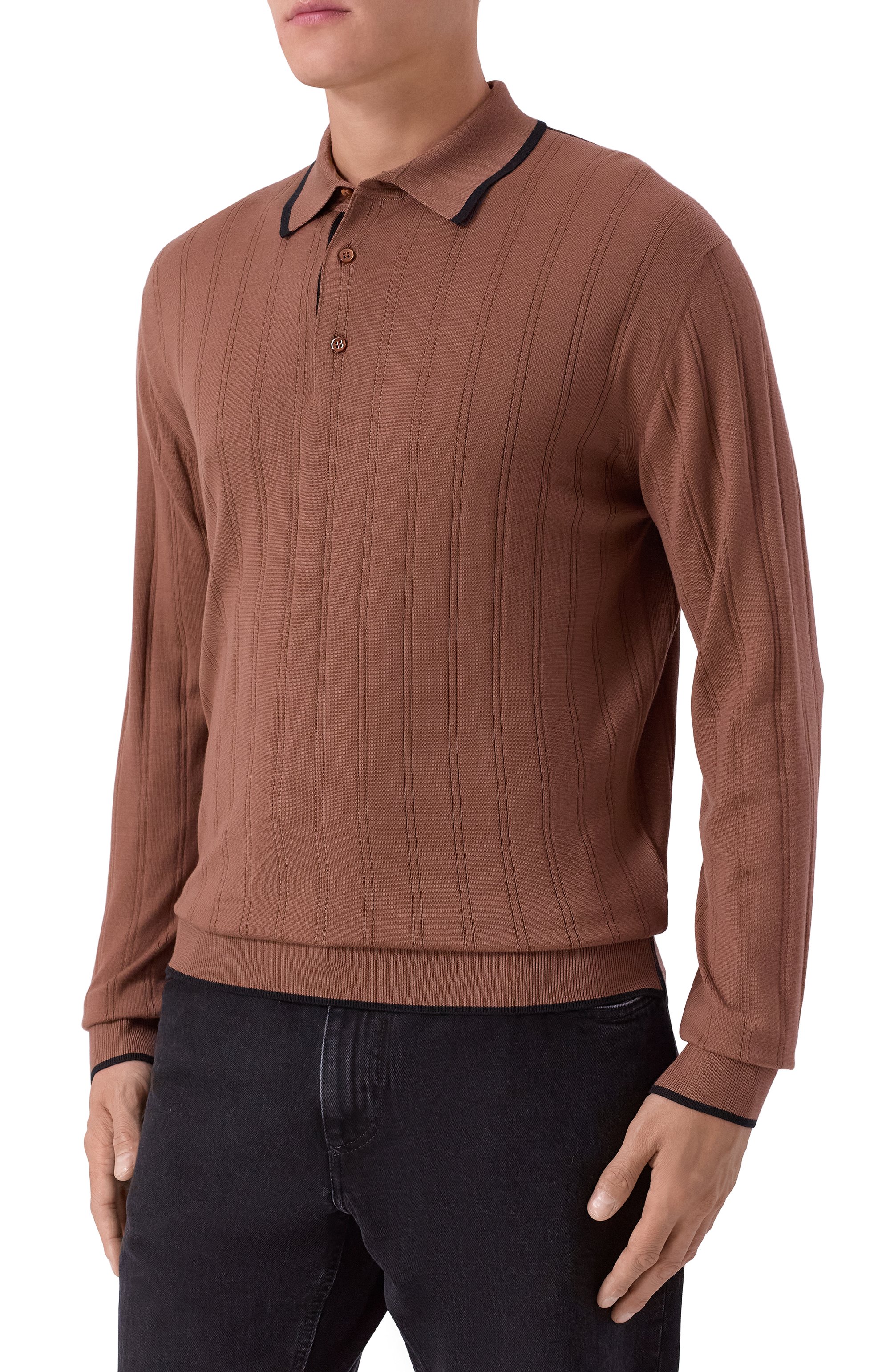 Шерстяное поло STEFANO RICCI, арт. K303024P03/F25346, фото 3