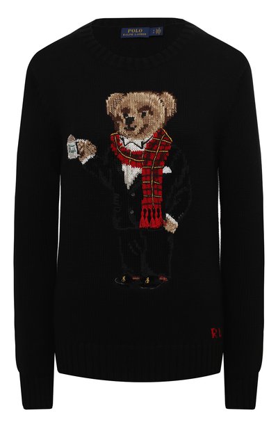 Хлопковый свитер POLO RALPH LAUREN, арт. 211823477, фото 1