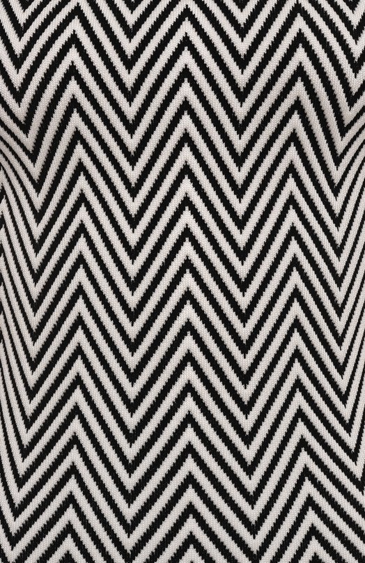 Платье из вискозы Missoni DS25SG2P/BK01B0 Чёрно-белый  DS25SG2P/BK01B0 Фото 6