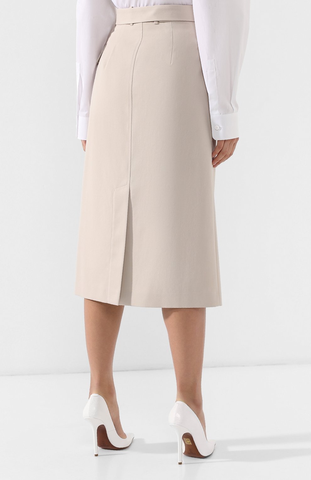 Юбка-миди с поясом MAISON MARGIELA, арт. S51MA0342/S48086, фото 4