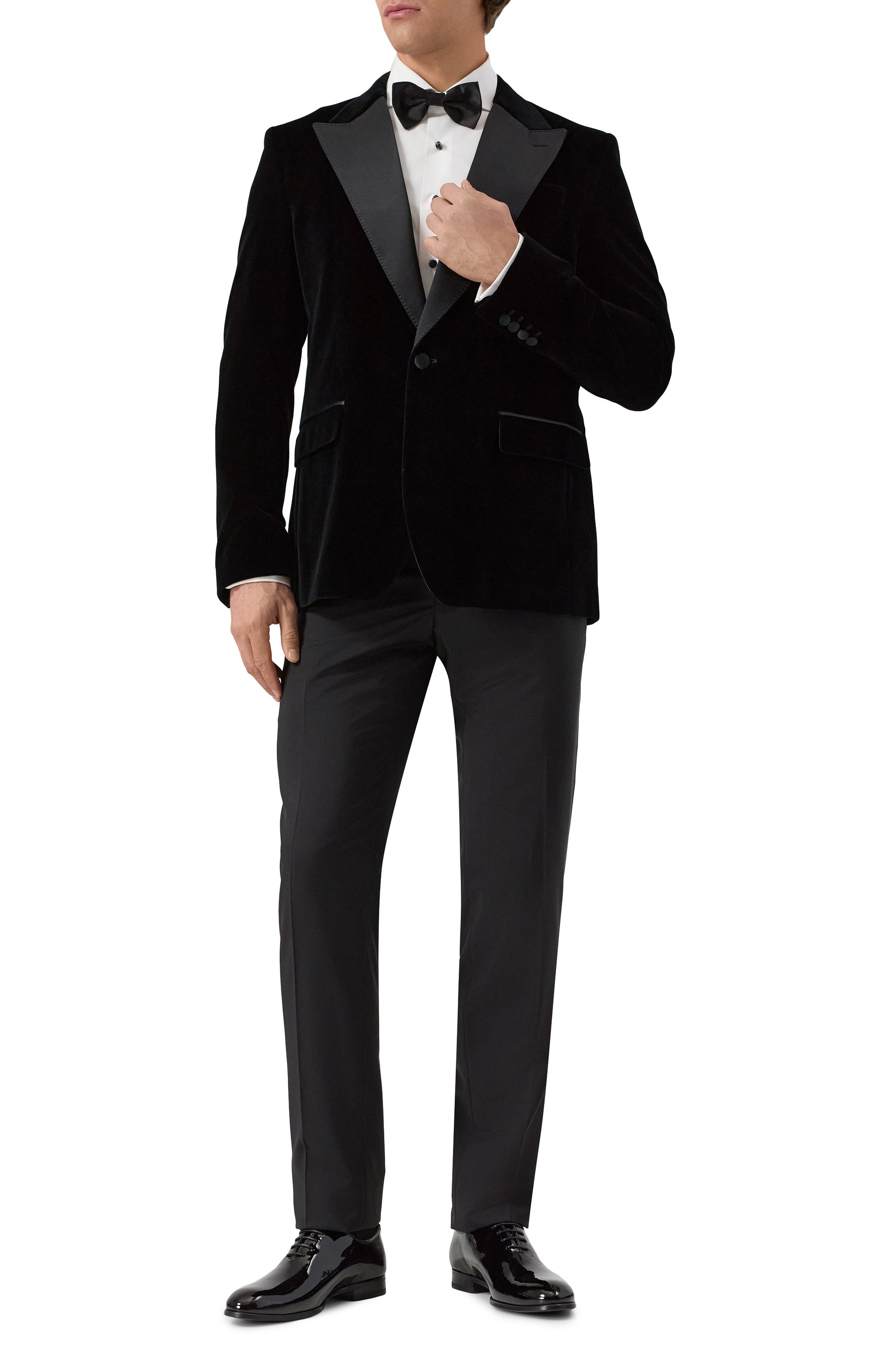 Бархатный смокинг DOLCE & GABBANA, арт. G2TV9T/FUVG7, фото 2