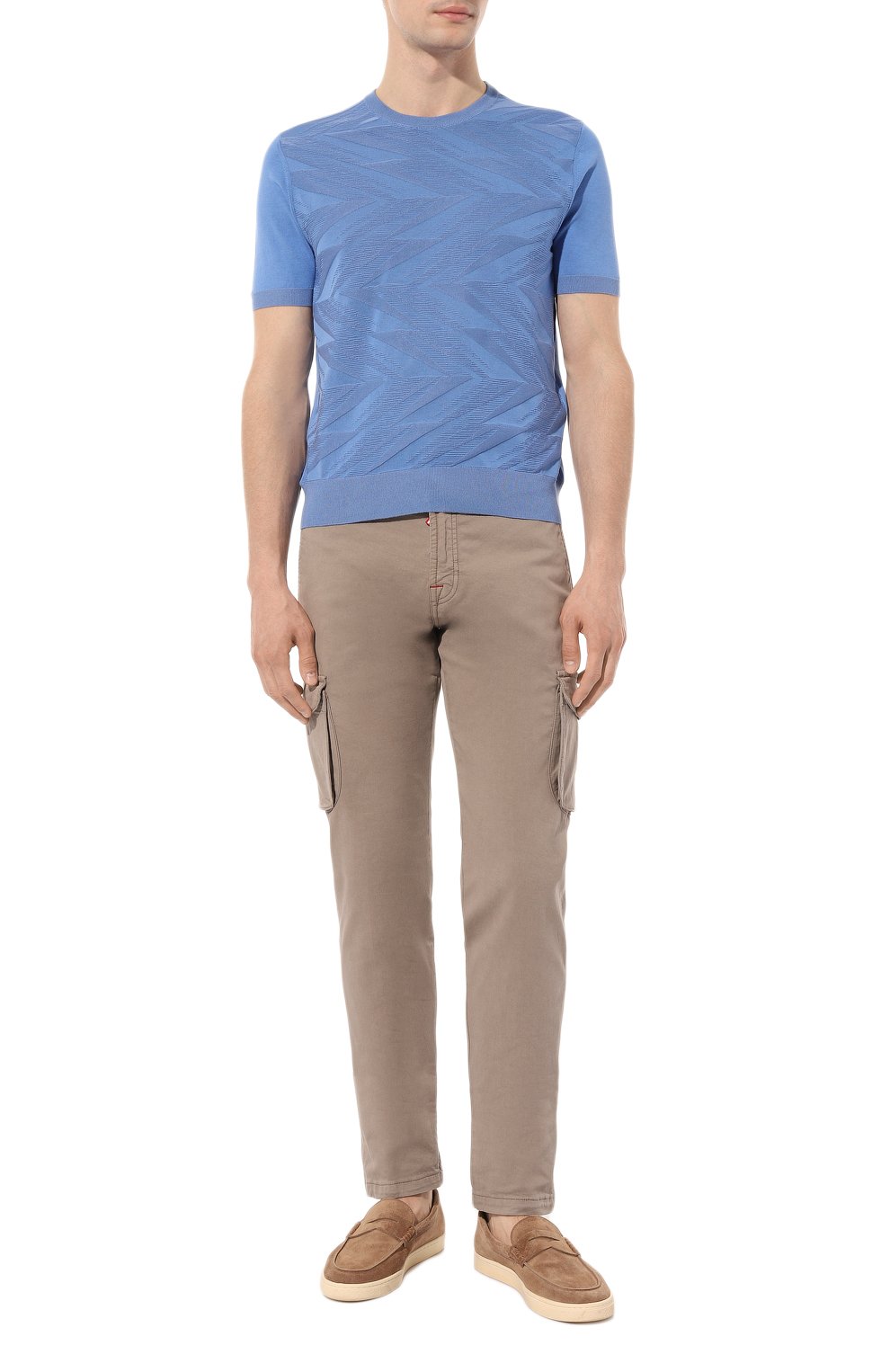 Джемпер из хлопка и шелка STEFANO RICCI, арт. K616324G10/F23237, фото 2