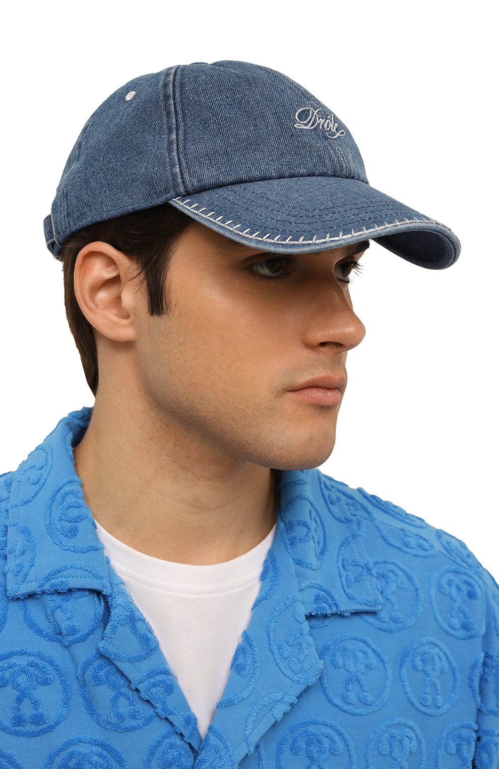 Джинсовая бейсболка DROLE DE MONSIEUR, арт. D-CP144-C0139-ST, фото 2