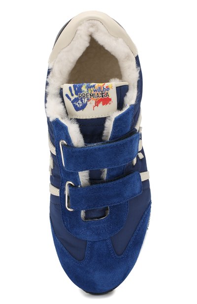 Кроссовки с меховой отделкой PREMIATA WILL BE, арт. LUCY V M/0858/TOD, фото 4