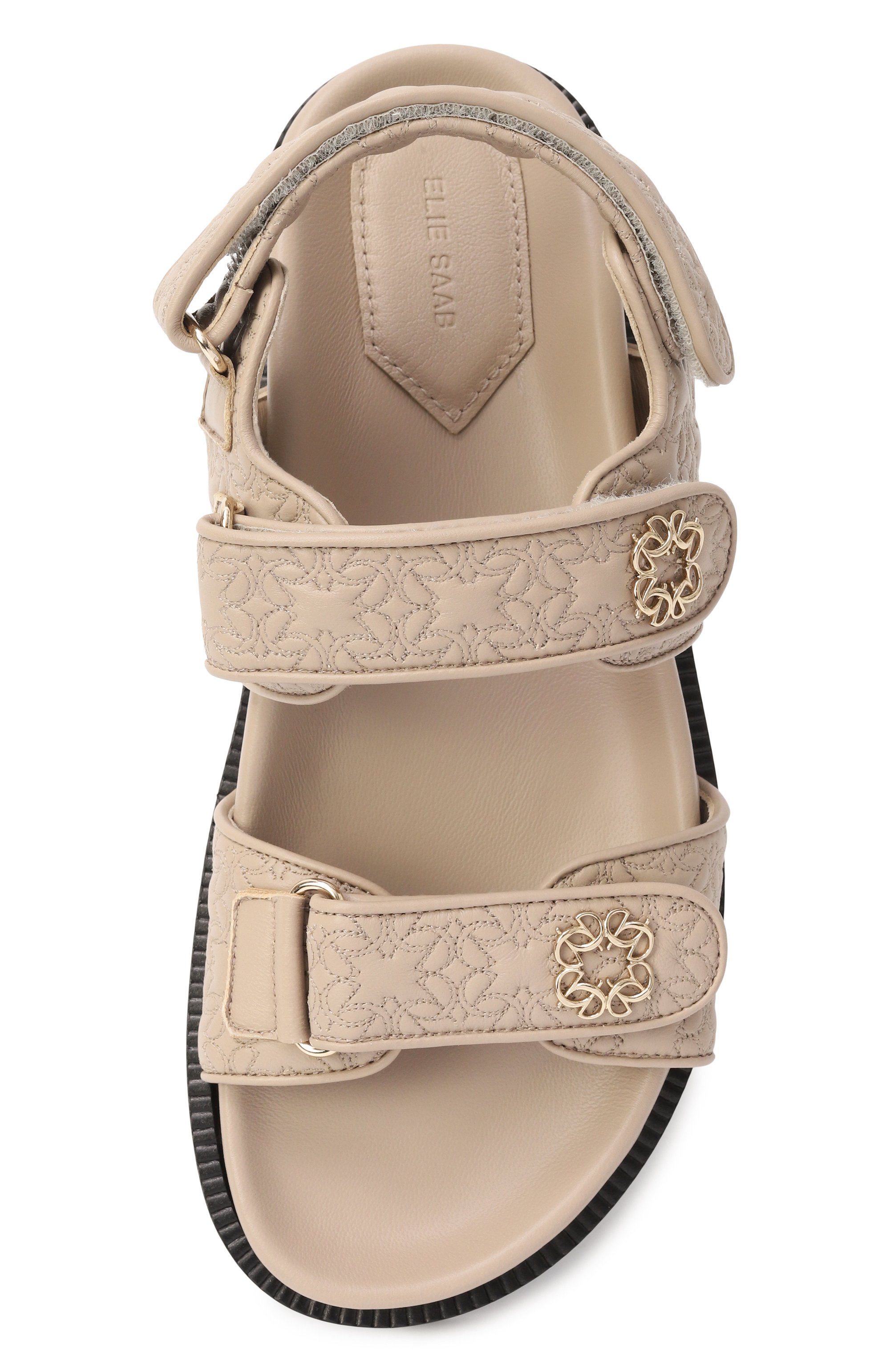 Кожаные сандалии ELIE SAAB, арт. B0005S25/NL005, фото 6