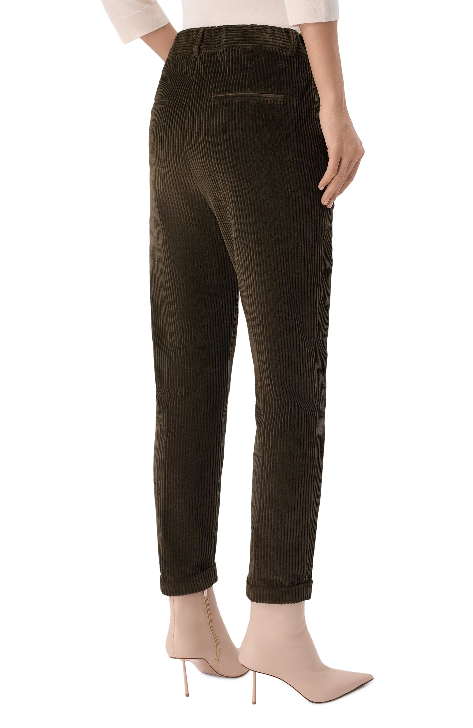 Вельветовые брюки KITON, арт. D50105K0590, фото 4