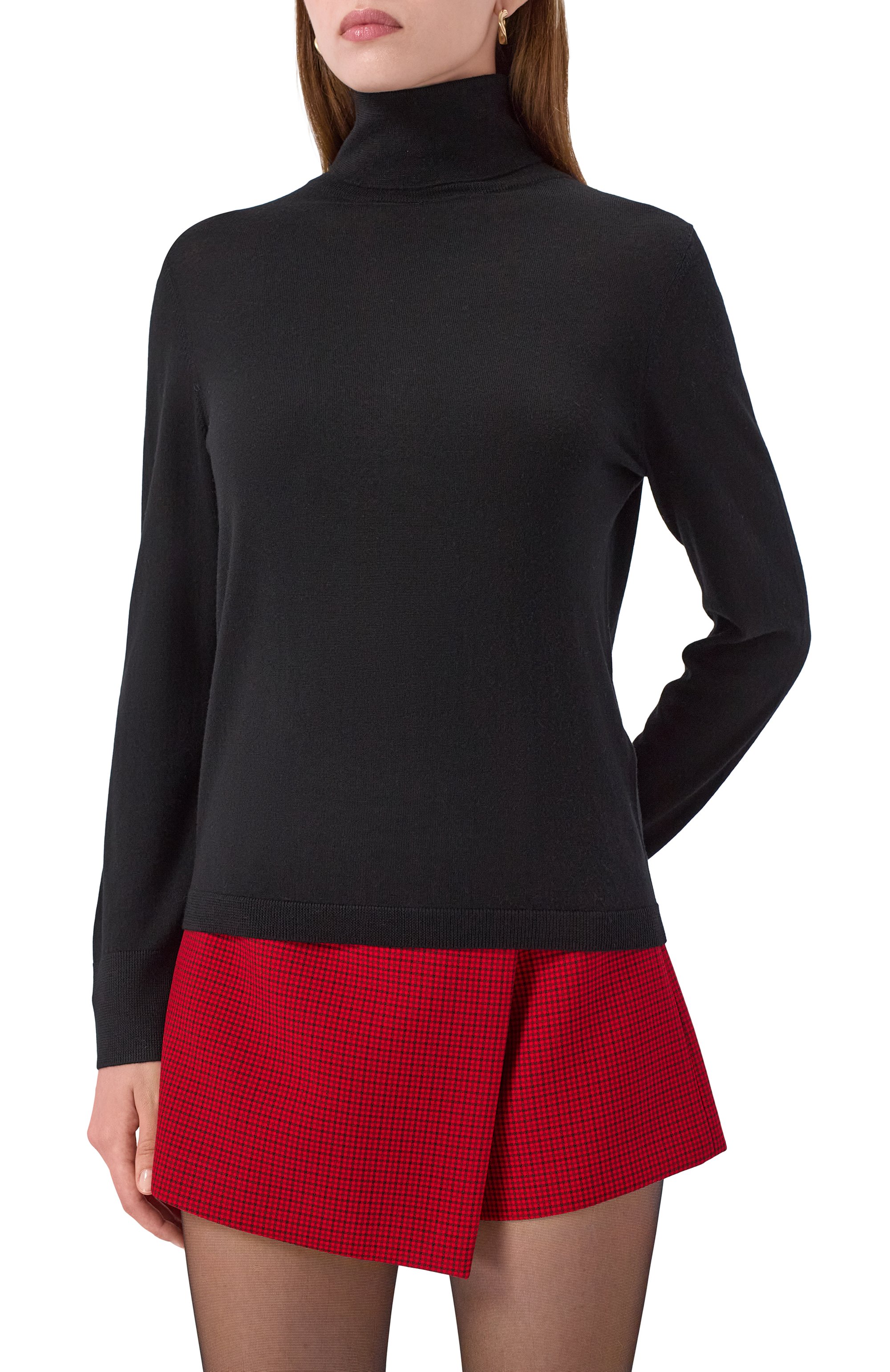 Шерстяная водолазка ALLUDE, арт. 255/64012, фото 3