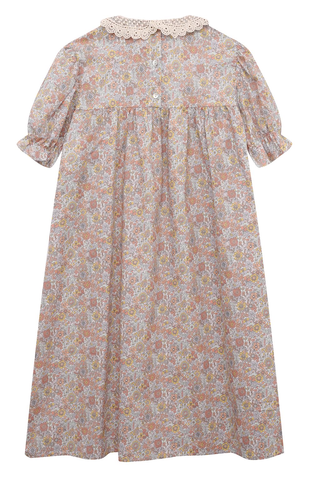 Хлопковое платье C`ERA UNA VOLTA разноцветного цвета по цене 23250 руб., арт. S23DR00938, фото 2 Хлопковое платье C`ERA UNA VOLTA, арт. S23DR00938, фото 2