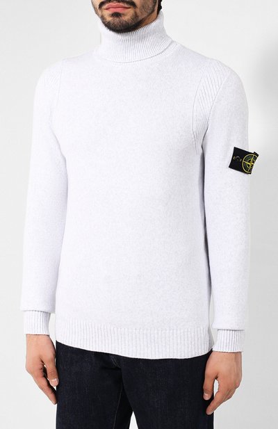 Хлопковый свитер STONE ISLAND, арт. 7115529A2, фото 3