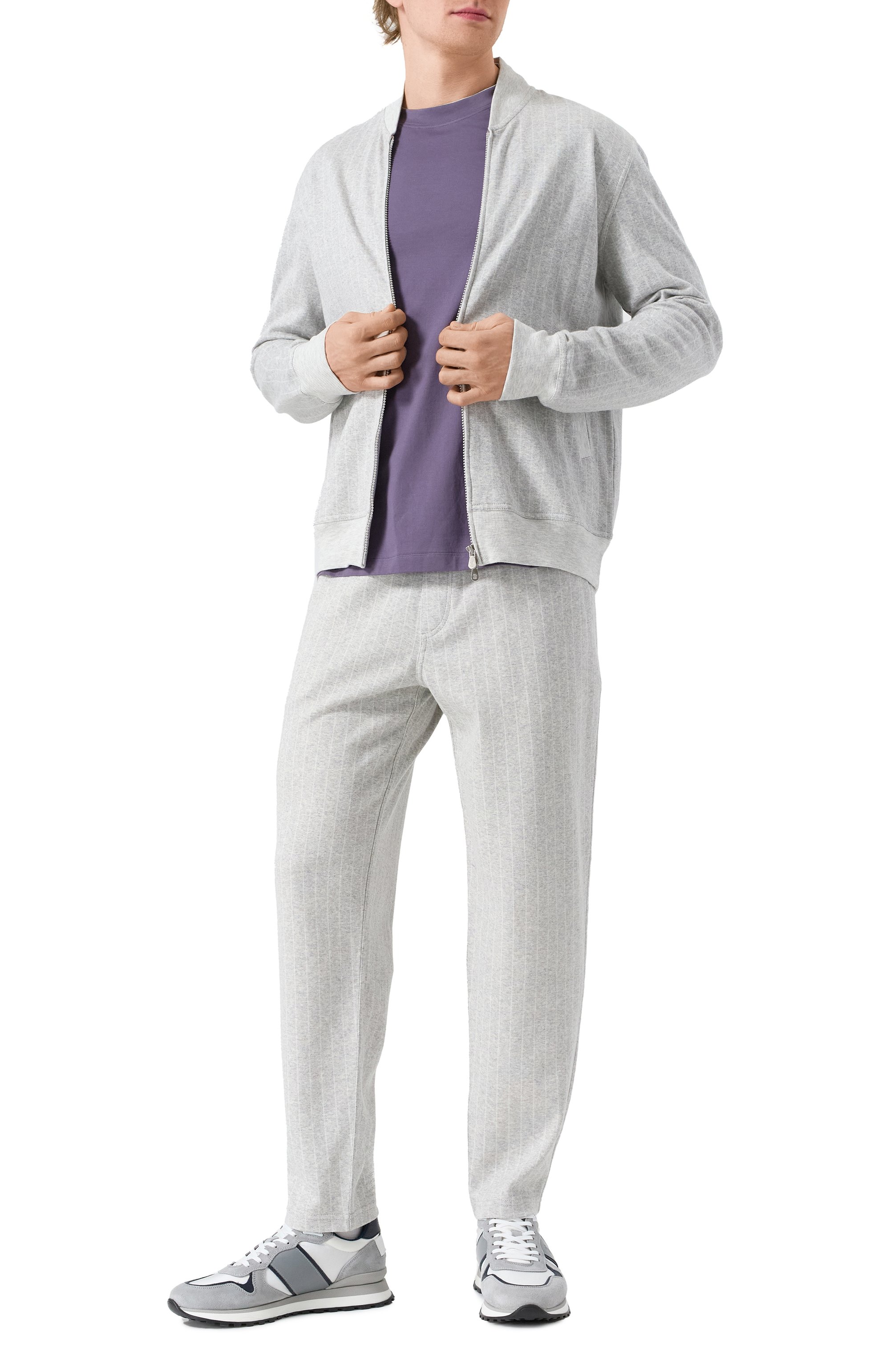 Толстовка из хлопка и кашемира BRUNELLO CUCINELLI, арт. MM8339072G, фото 2