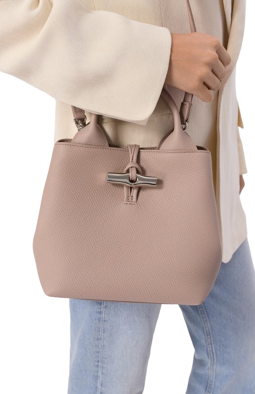 Сумка Le Roseau small Longchamp 10273HFP/HFP Бежевый  10273HFP/HFP Фото 2