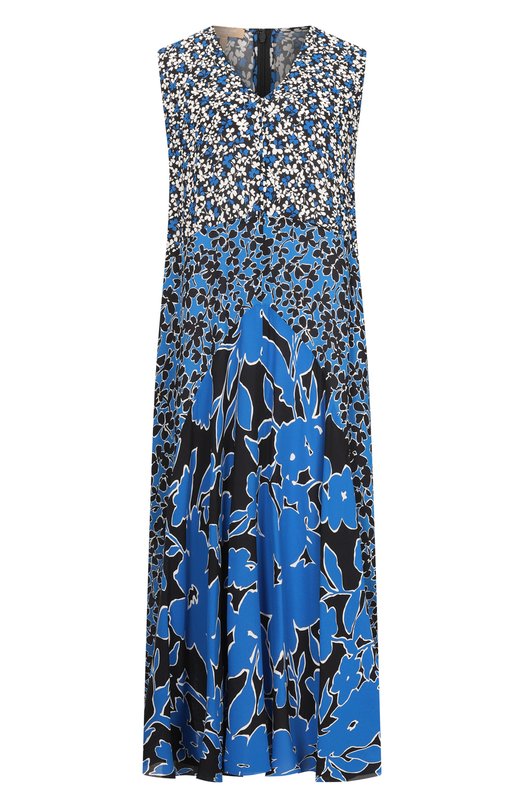 

Шелковое платье Michael Kors Collection, Синий