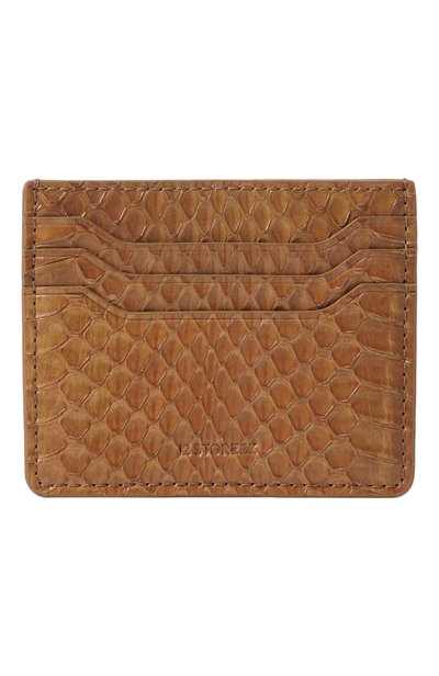 Женский футляр для кредитных карт из кожи змеи 12 STOREEZ, арт. 141693
