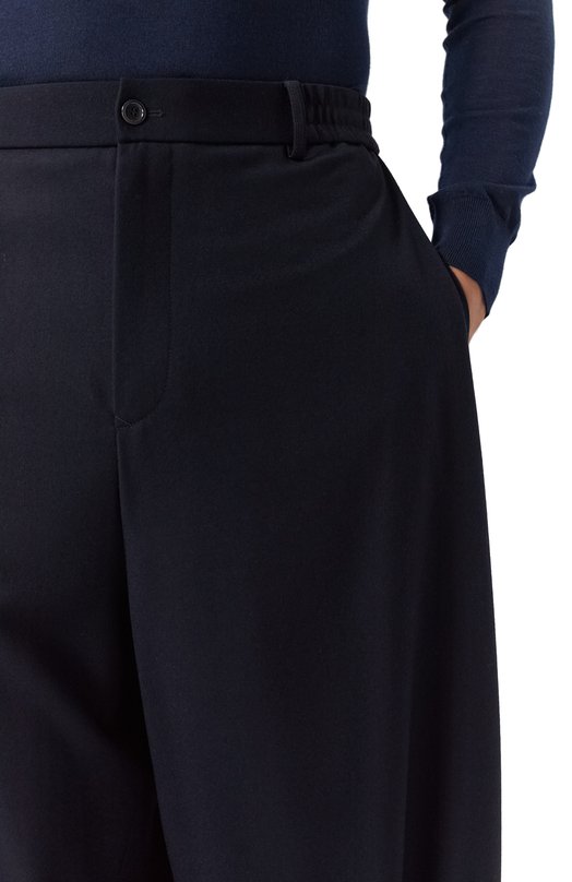 Шерстяные брюки Giorgio Armani GM001343/TE10090 Синий  GM001343/TE10090 Фото 5