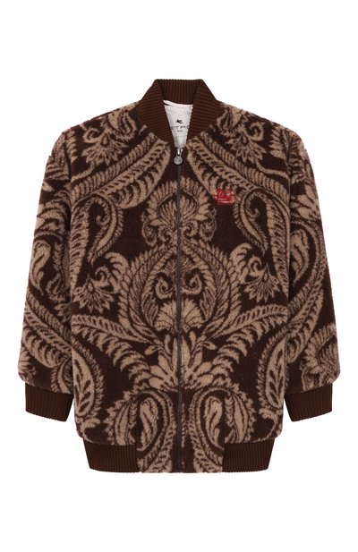 Мужская бомбер из экомеха ETRO, арт. GX2P57