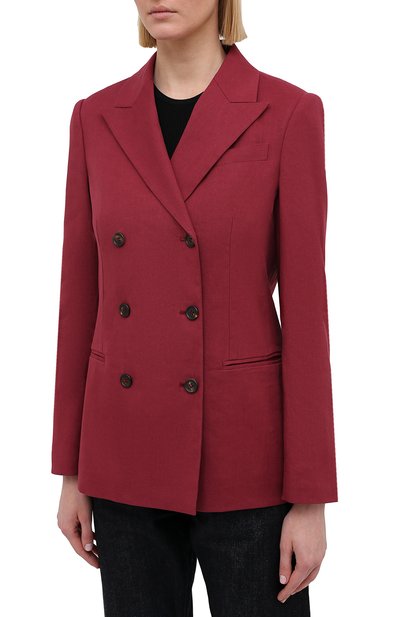 Жакет изо льна и хлопка BRUNELLO CUCINELLI, арт. MF5918924, фото 3