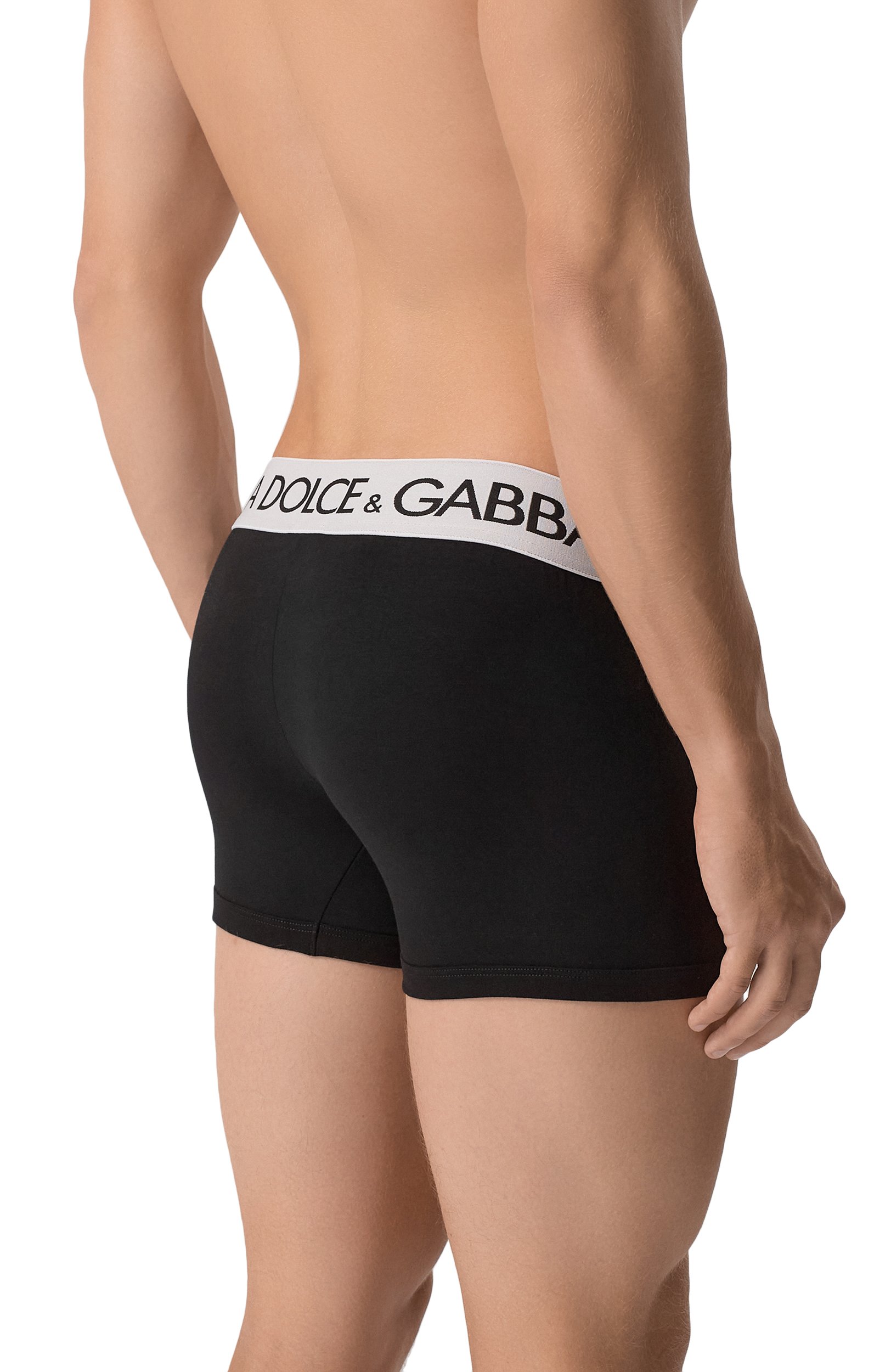 Хлопковые боксеры DOLCE & GABBANA, арт. M4B97J/0NN97_001, фото 3