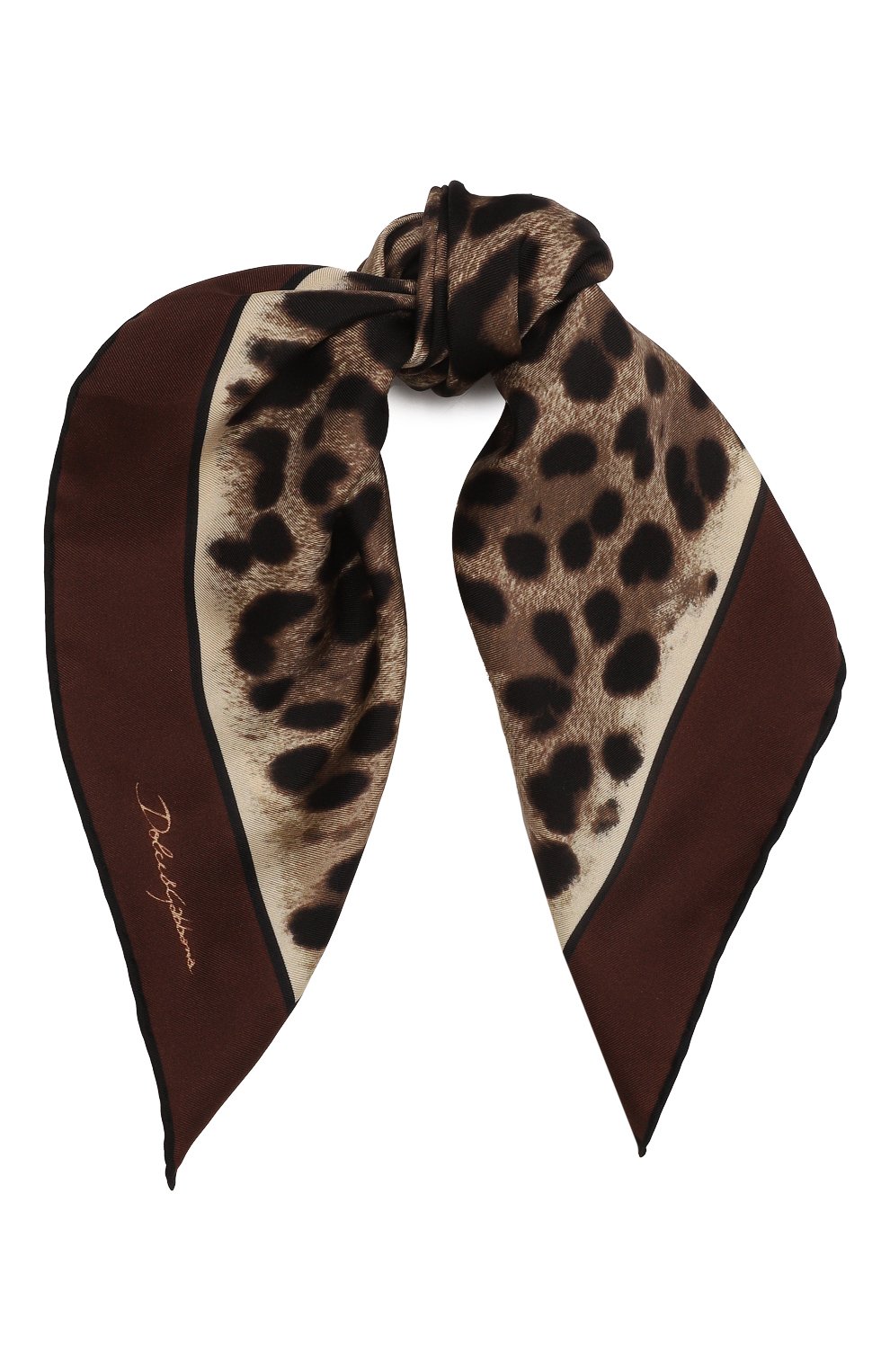 Шелковый платок DOLCE & GABBANA, арт. FN093R/GDBYZ, фото 1