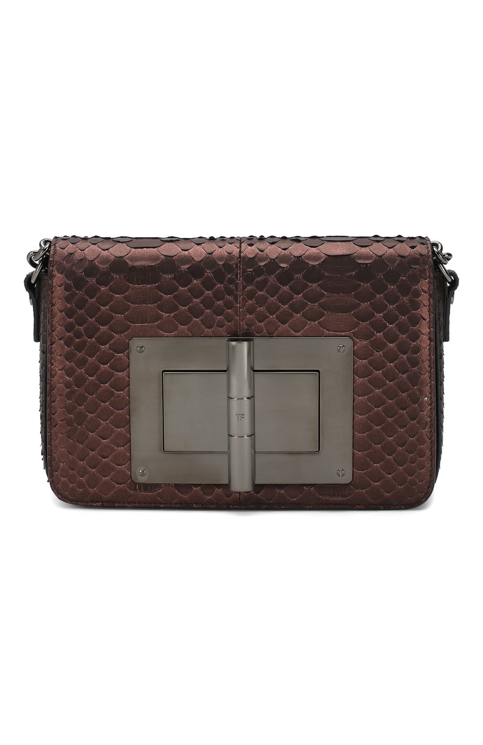 Сумка natalia small из кожи питона TOM FORD фиолетового цвета по цене 439000 руб., арт. L0826K-P61/PBIV, фото 1 Сумка natalia small из кожи питона TOM FORD, арт. L0826K-P61/PBIV, фото 1