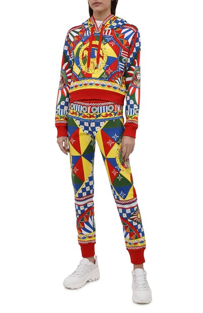 Хлопковое худи DOLCE & GABBANA, арт. F9H75T/FI776, фото 2