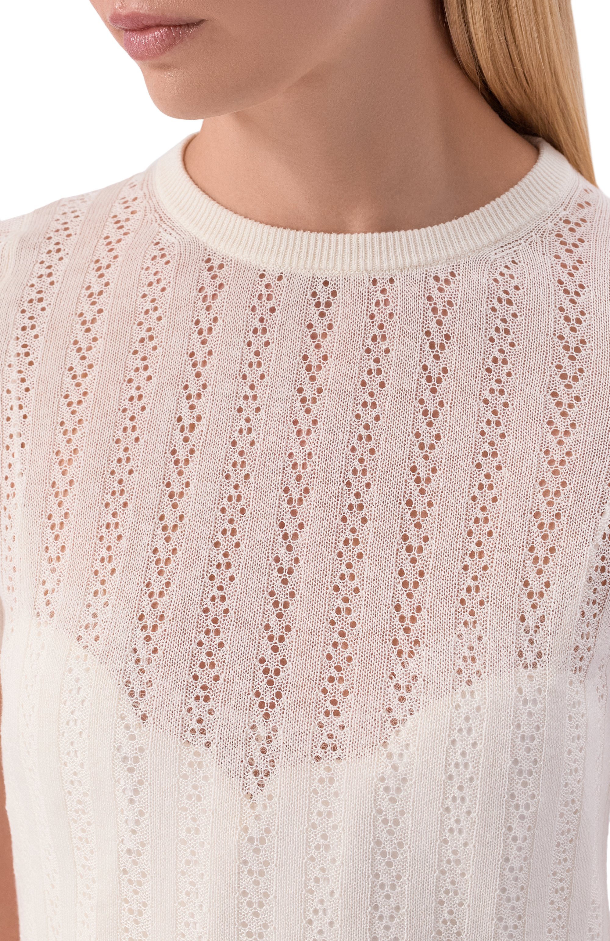 Пуловер из шелка и хлопка MVST, арт. M26.CSW.K431/G0NG, фото 5