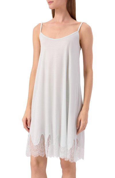 Сорочка HANRO голубого цвета по цене 22370 руб., арт. 074801, фото 3 Сорочка HANRO, арт. 074801, фото 3