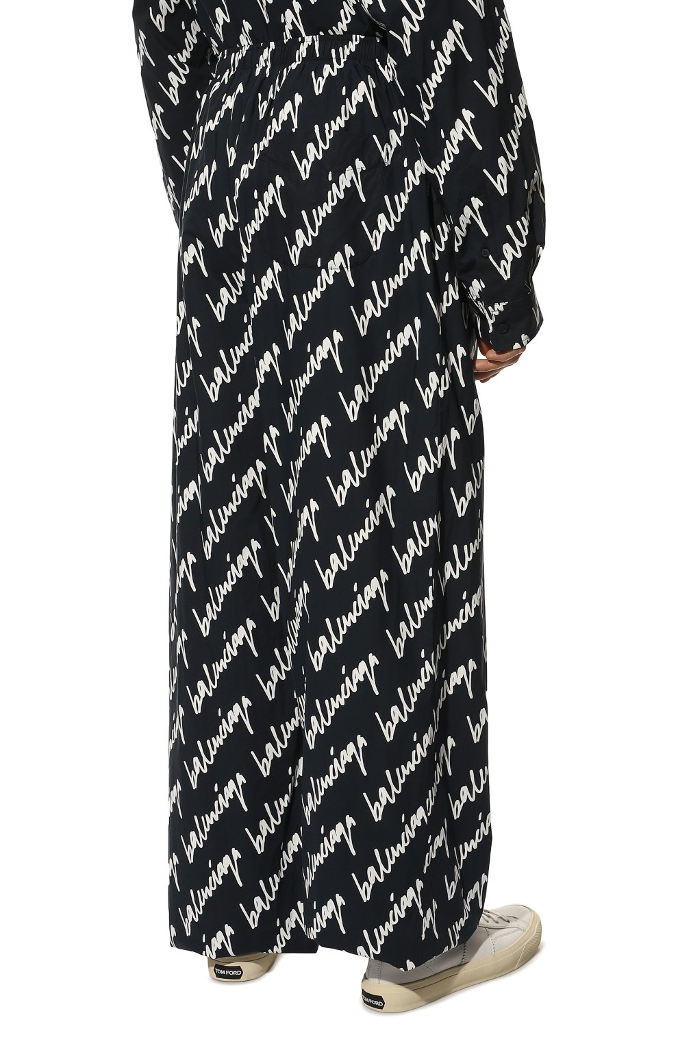 Хлопковые брюки BALENCIAGA, арт. 681819/TLLJ4, фото 4