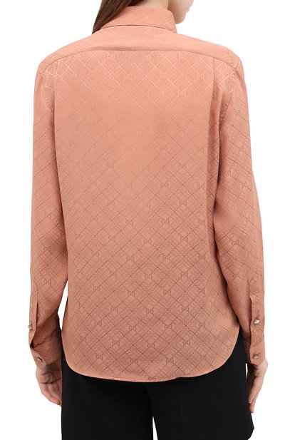 Шелковая рубашка GUCCI, арт. 622196/ZADWP, фото 4