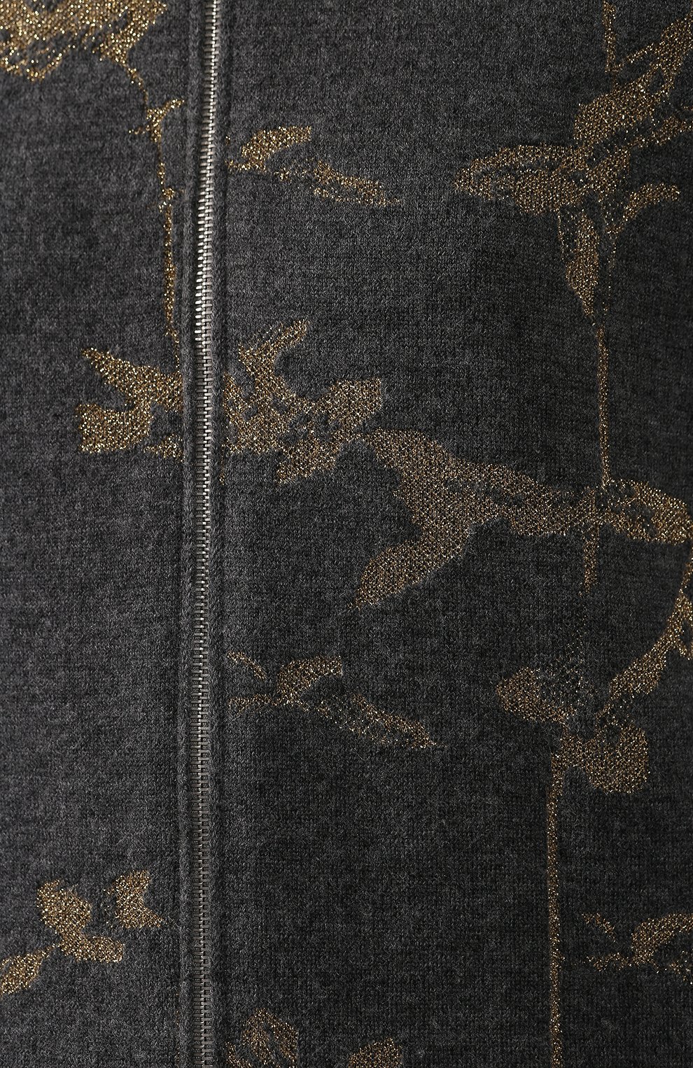 Шерстяной кардиган DRIES VAN NOTEN серого цвета по цене 57900 руб., арт. 192-11215-8726, фото 5 Шерстяной кардиган DRIES VAN NOTEN, арт. 192-11215-8726, фото 5