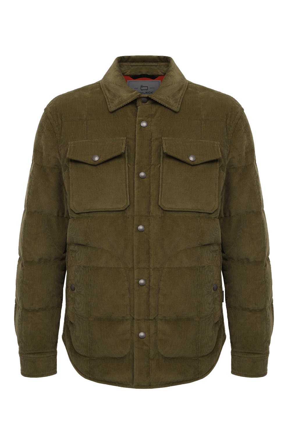 Пуховая куртка из вельвета WOOLRICH, арт. CFWOOS0130MRUT3805, фото 1