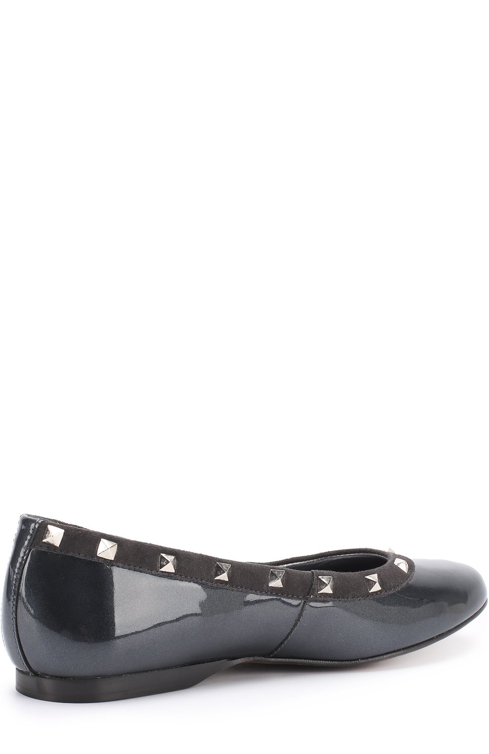 Лаковые балетки с заклепками DAVID CHARLES, арт. 8809, фото 3