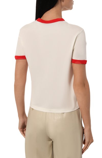 Хлопковая футболка GUCCI, арт. 723566/XJF74, фото 4