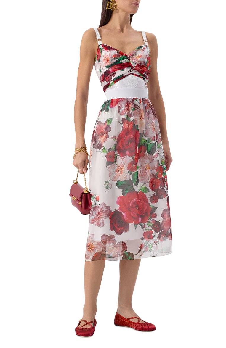 Текстильные балетки vally DOLCE & GABBANA, арт. CB0258/AD160, фото 1