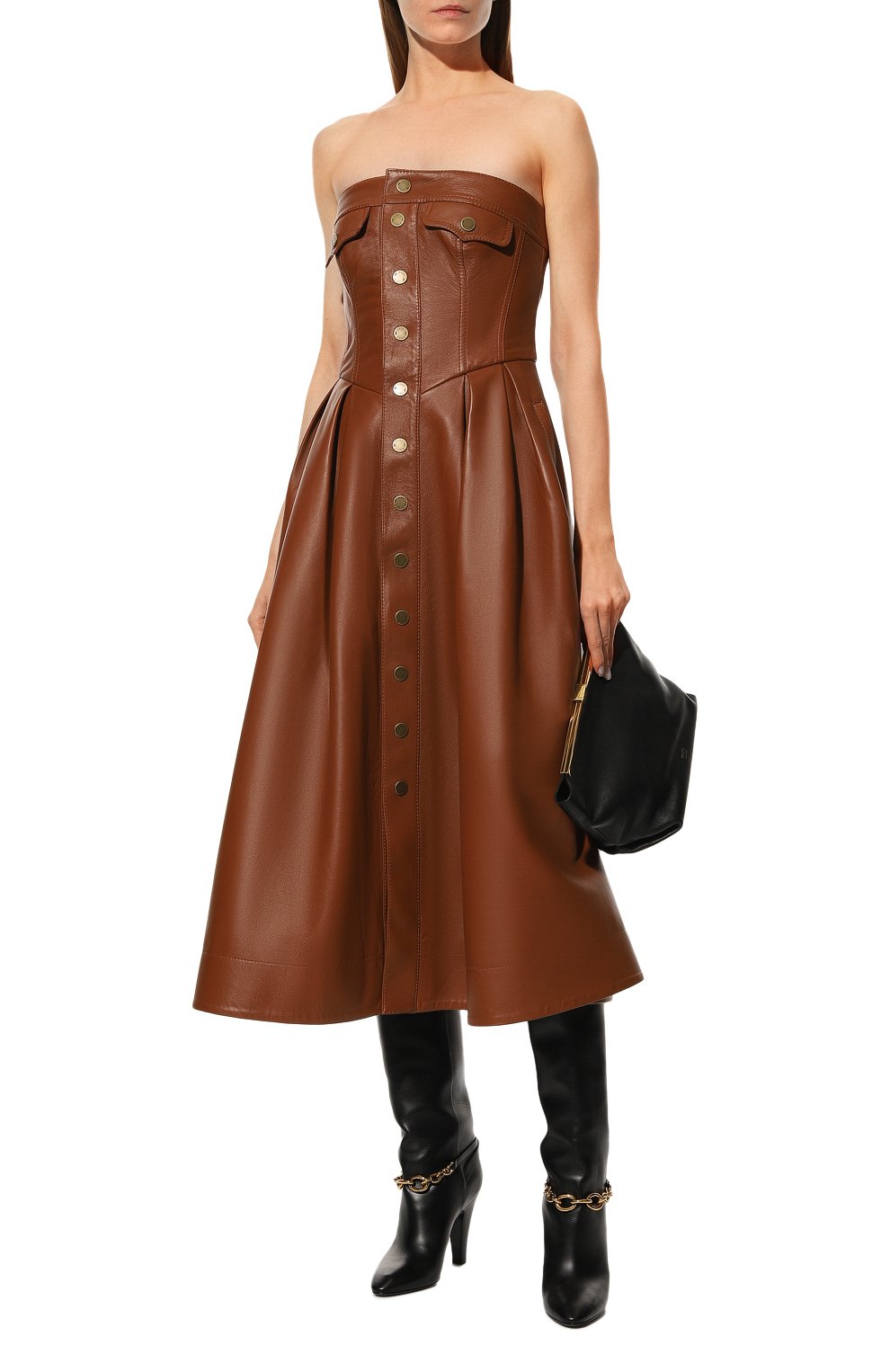 Кожаное платье YANA DRESS, арт. 1-23/2-683-7850/3, фото 2