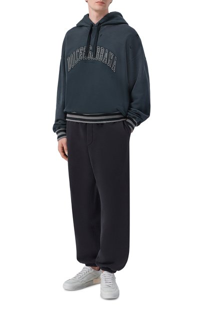 Хлопковые джоггеры DOLCE & GABBANA, арт. GP1K7T/G7P0T, фото 2