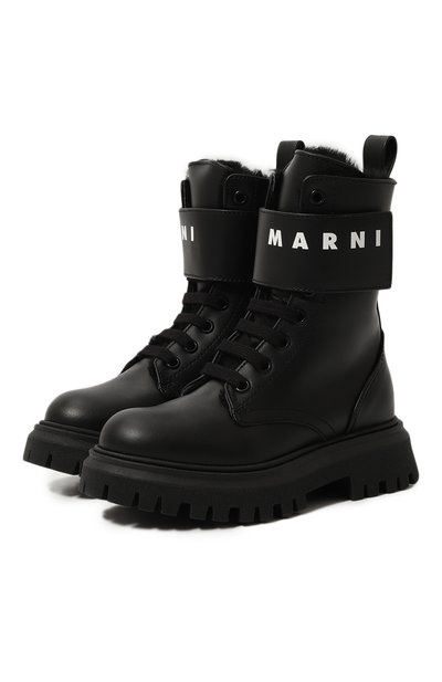 Кожаные ботинки MARNI, арт. 75368/28-35