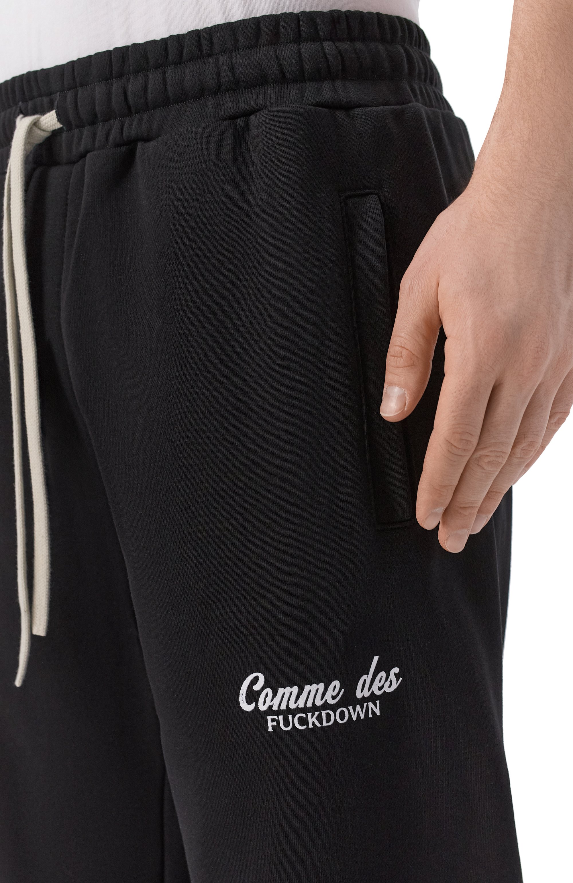 Хлопковые джоггеры COMME DES FUCKDOWN, арт. CFABM02049, фото 5