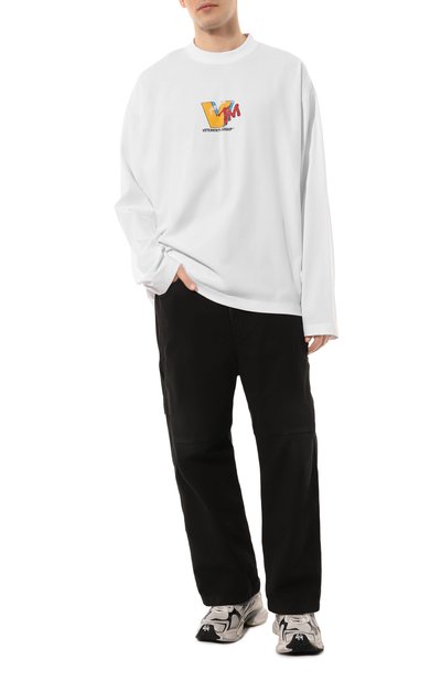 Хлопковый лонгслив VETEMENTS, арт. UA66LS630W, фото 5