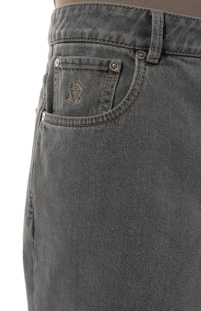 Джинсы straight fit BRUNELLO CUCINELLI, арт. M242PB2258, фото 5