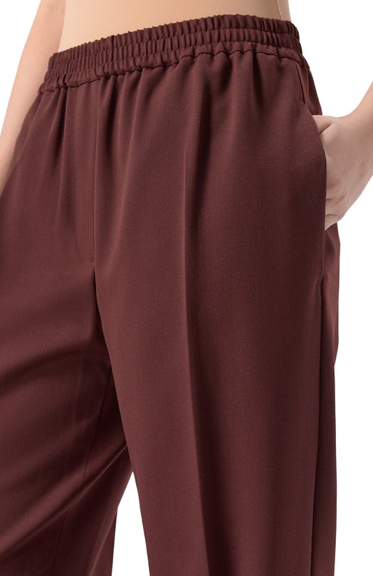 Брюки Weekend Max Mara PETRA Бордовый  PETRA Фото 5