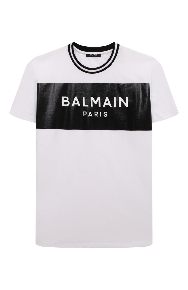 Хлопковая футболка BALMAIN, арт. BV8Q91, фото 1