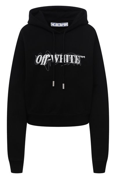 Женский хлопковое худи OFF-WHITE, арт. 0WBB016F21JER001