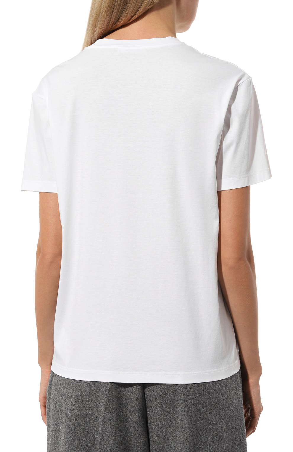 Хлопковая футболка JIL SANDER, арт. J01GC0002/J45051, фото 4