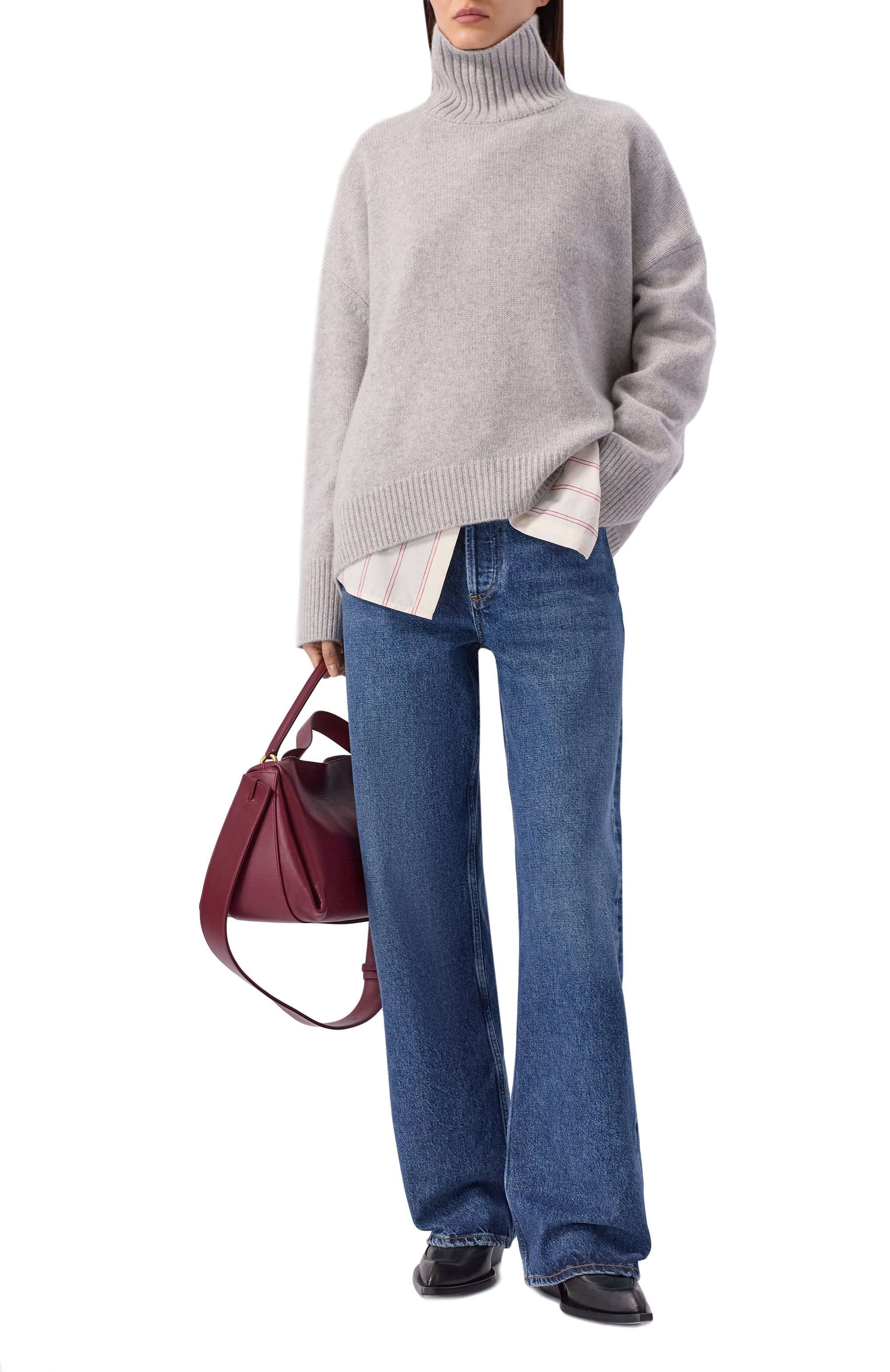 Джинсы arc AGOLDE синего цвета по цене 55300 руб., арт. A290-1206, фото 2 Джинсы arc AGOLDE, арт. A290-1206, фото 2