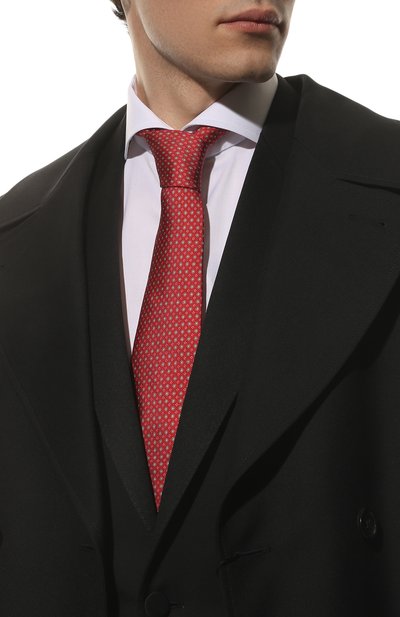 Шелковы й галстук CORNELIANI, арт. 89U390-2120321/00, фото 2