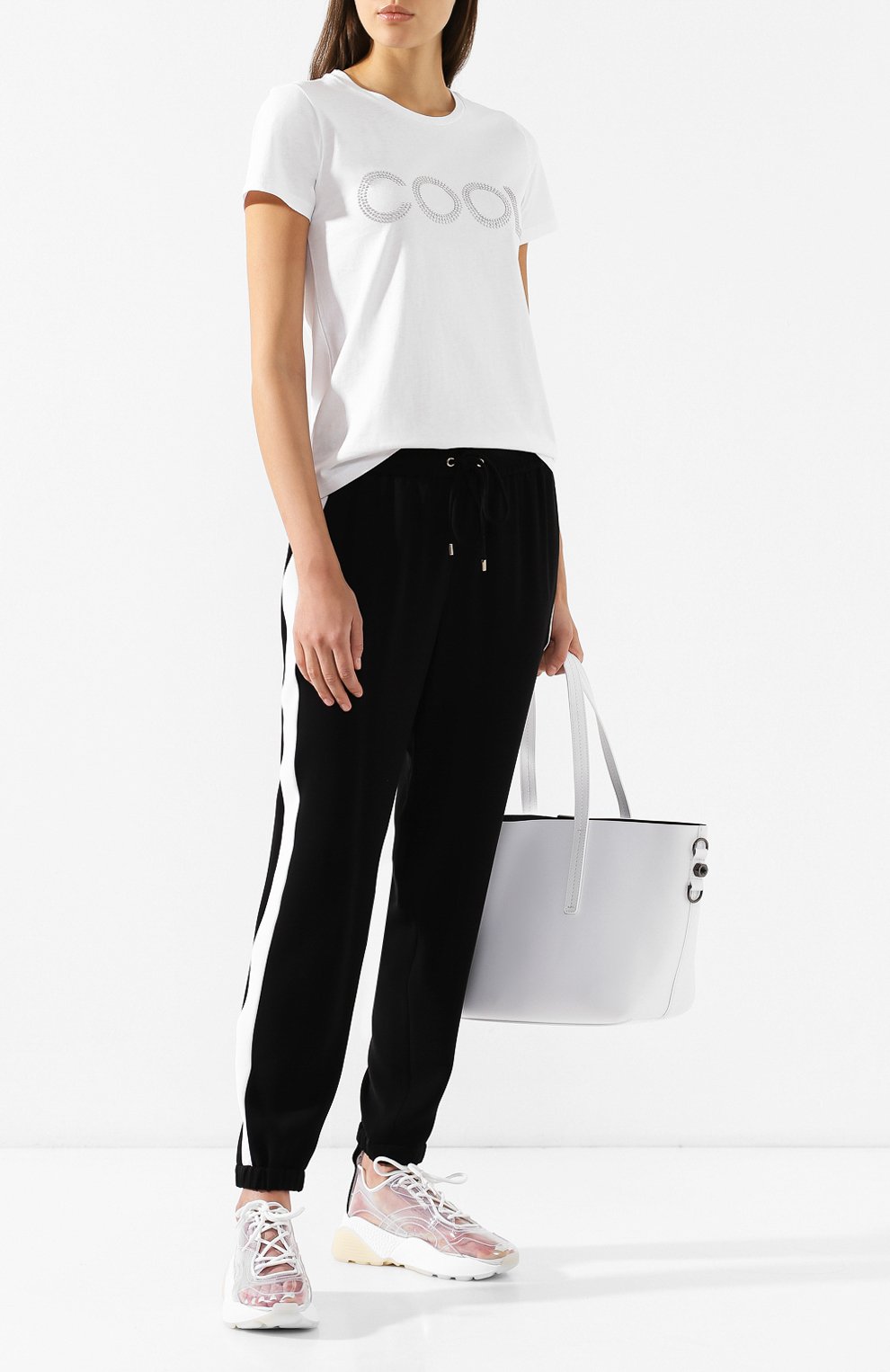Хлопковая футболка MICHAEL MICHAEL KORS, арт. MH85M2G97J, фото 2