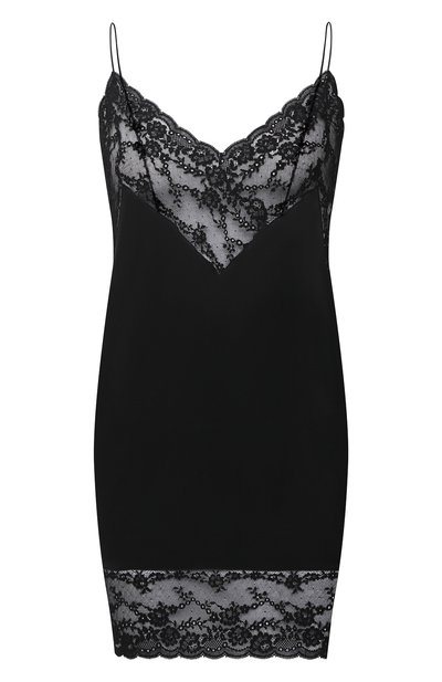 Женское шелковое платье SAINT LAURENT, арт. 649043/Y7B20