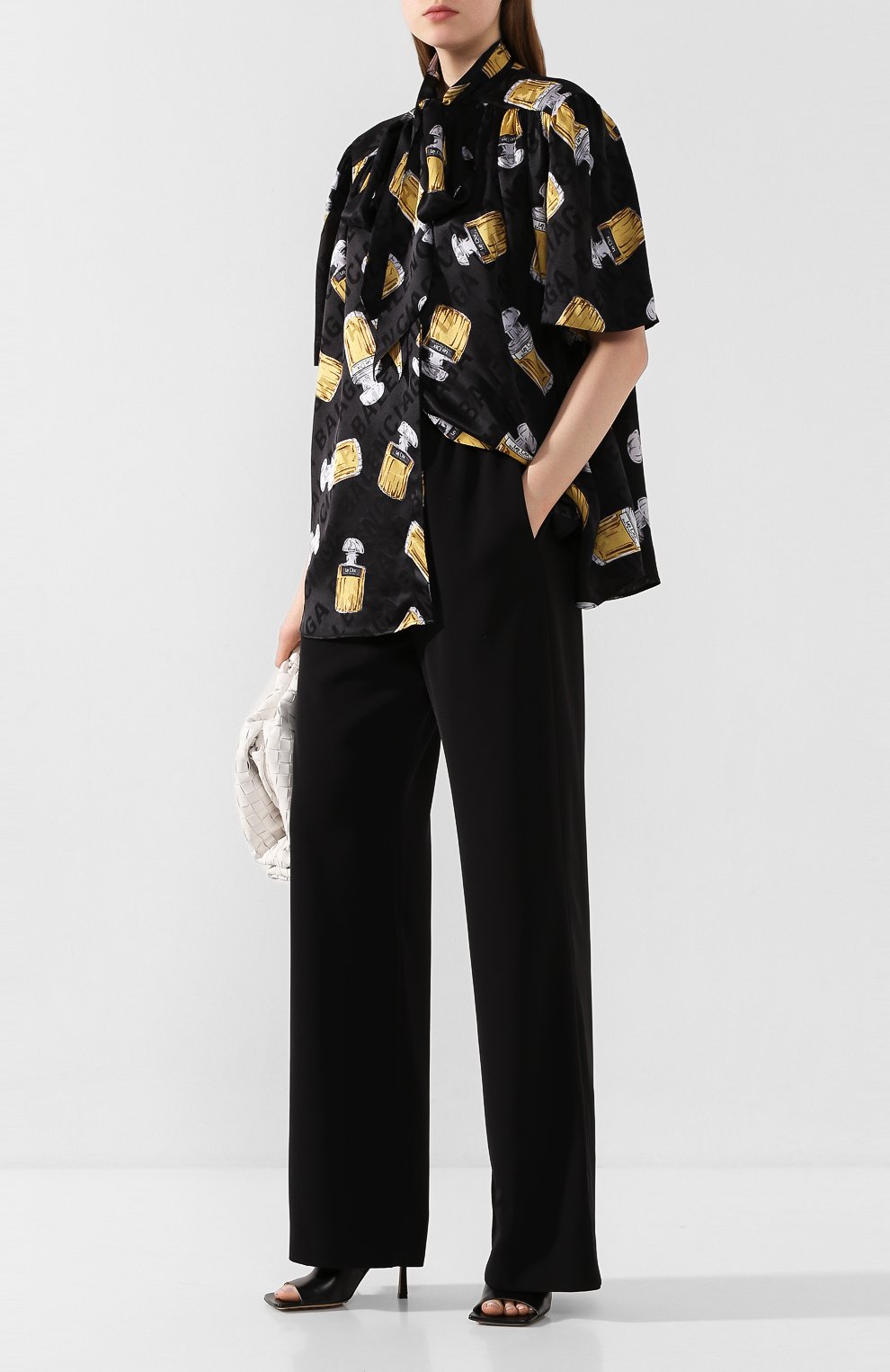 Шелковая рубашка BALENCIAGA, арт. 602571/TIL40, фото 2