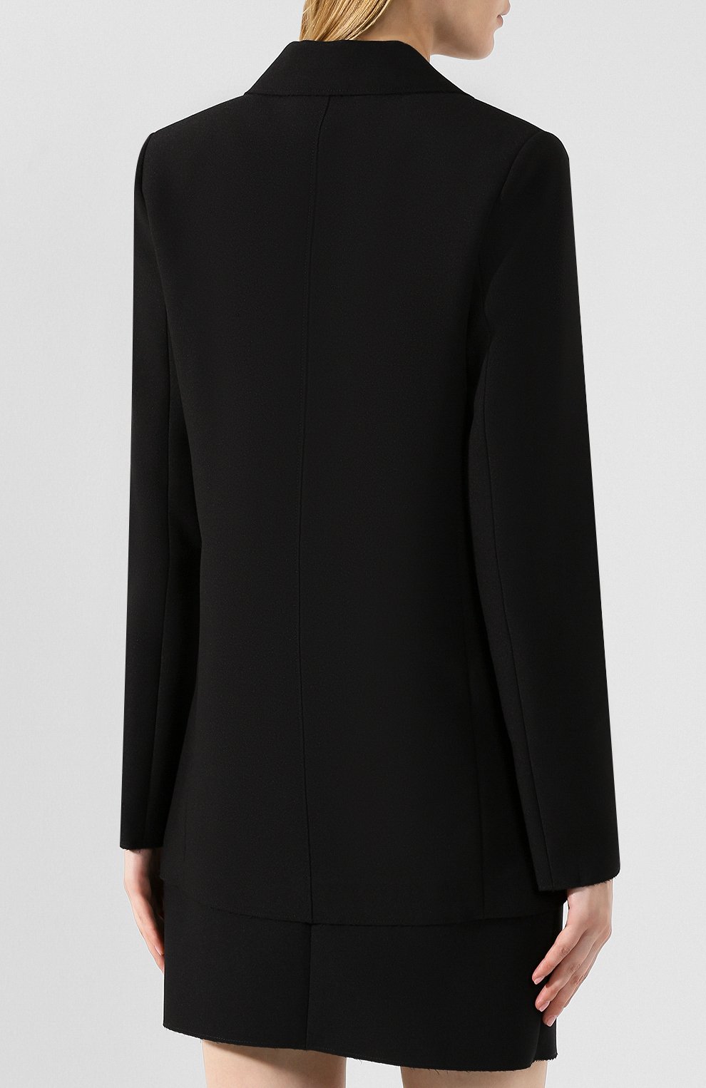 Жакет MSGM черного цвета по цене 51650 руб., арт. 2741MDG01 195600, фото 4 Жакет MSGM, арт. 2741MDG01 195600, фото 4